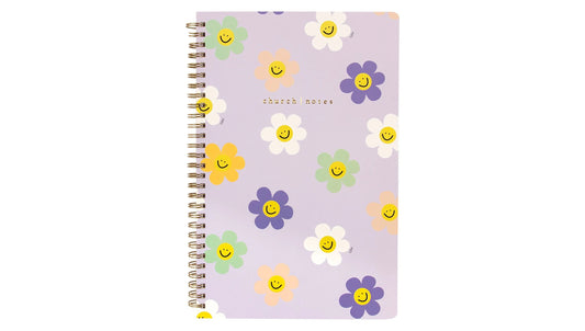 Church Notebook with Maps | Happy Daisy