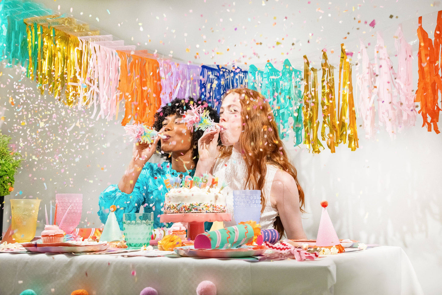 Frill Seeker Fringe Confetti Party Blowers