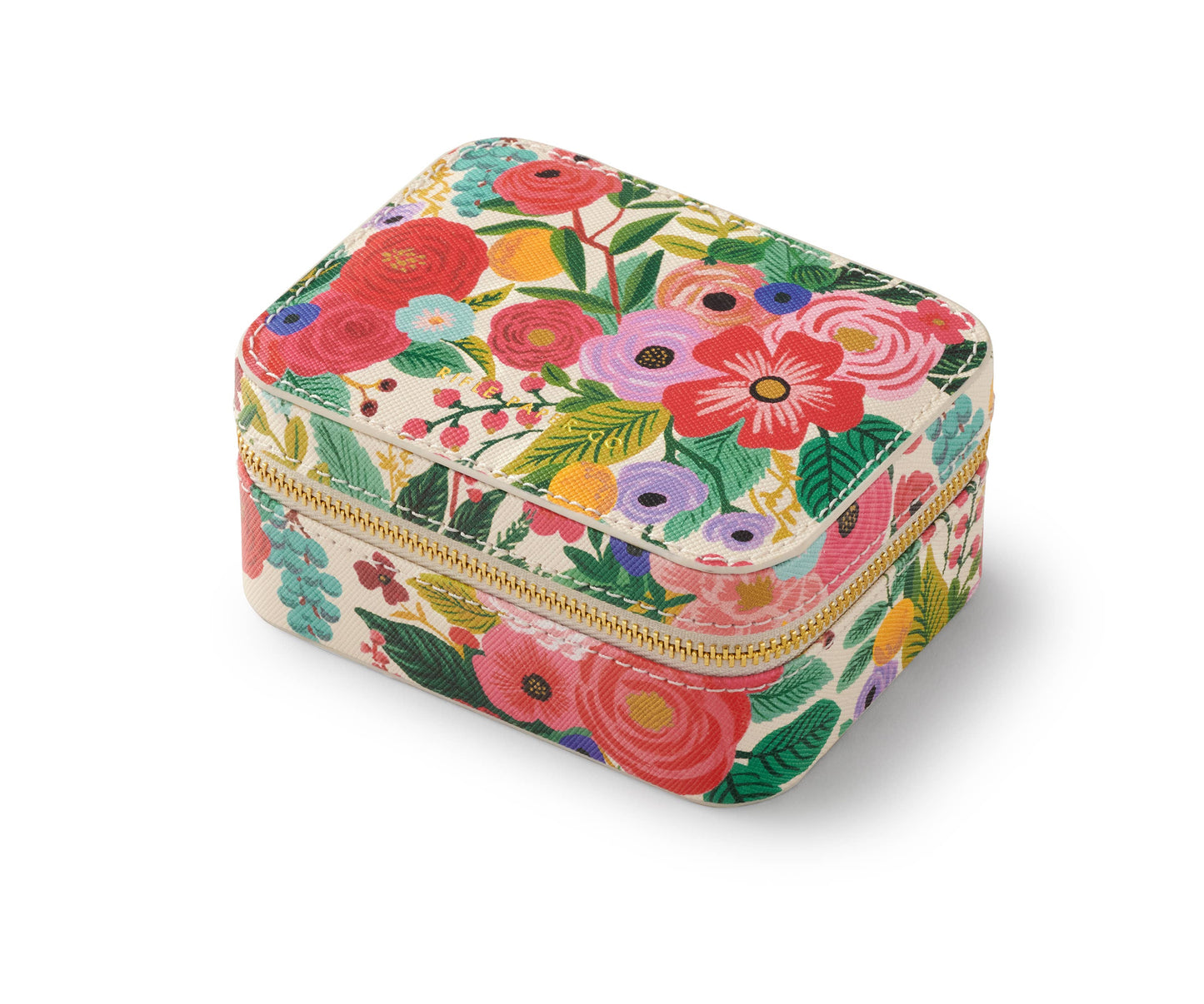 Garden Party Travel Jewelry Case