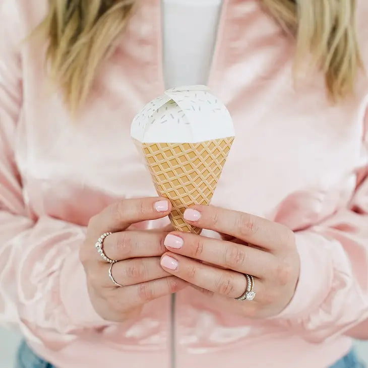 Ice Cream Cone Favor Boxes
