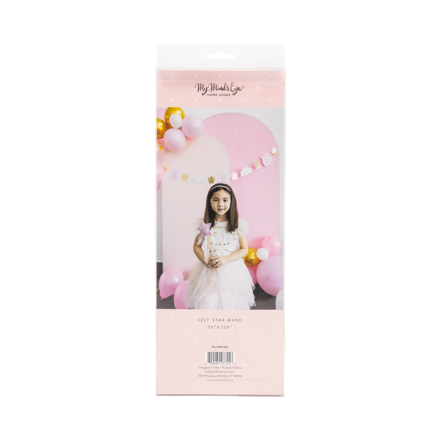 Princess Puffy Felt Wand Set