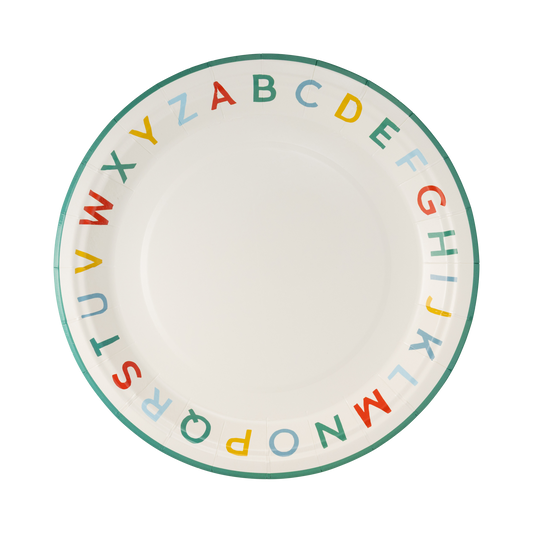 Alphabet Plate
