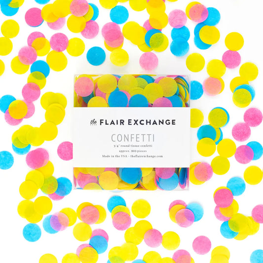 Handcut Confetti | Neon