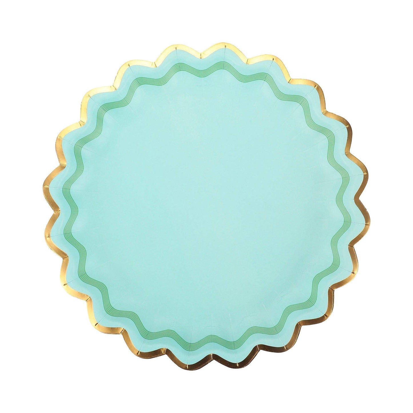 Rainbow Ric Rac Dinner Plates