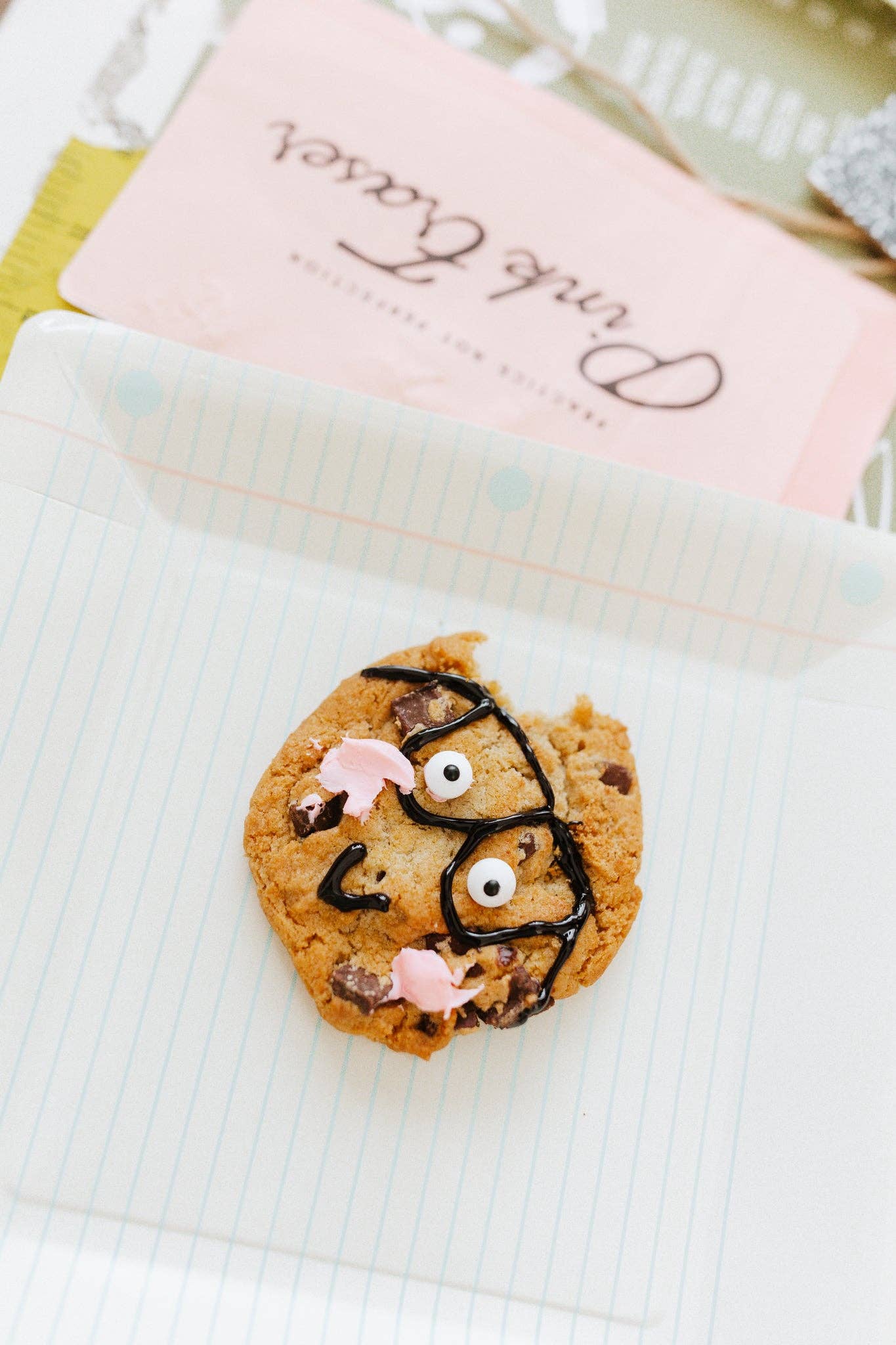 Notebook Paper Plate