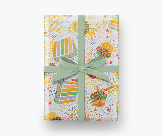 Birthday Cake Gift Wrap