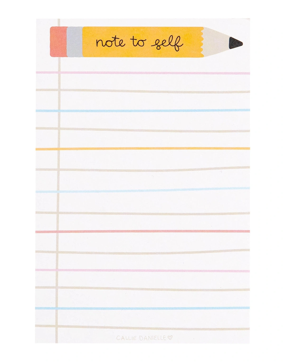 Note To Self Pencil Notepad
