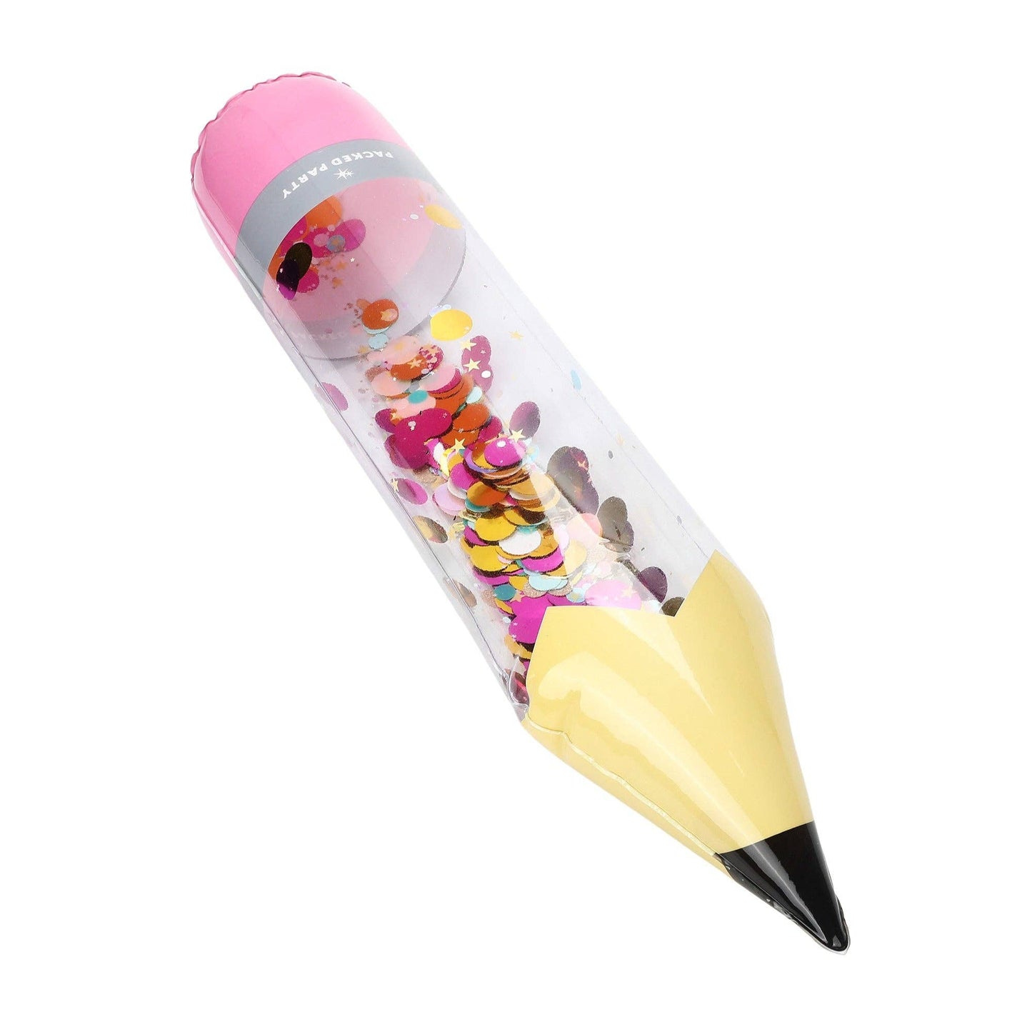 Jumbo Inflatable Pencil + Sticker Kit