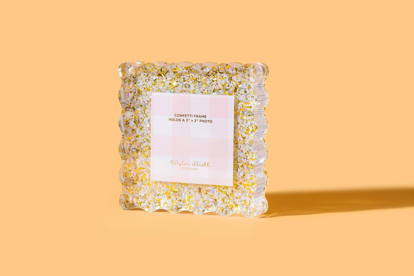 Small Acrylic Picture Frame | Pearl Confetti