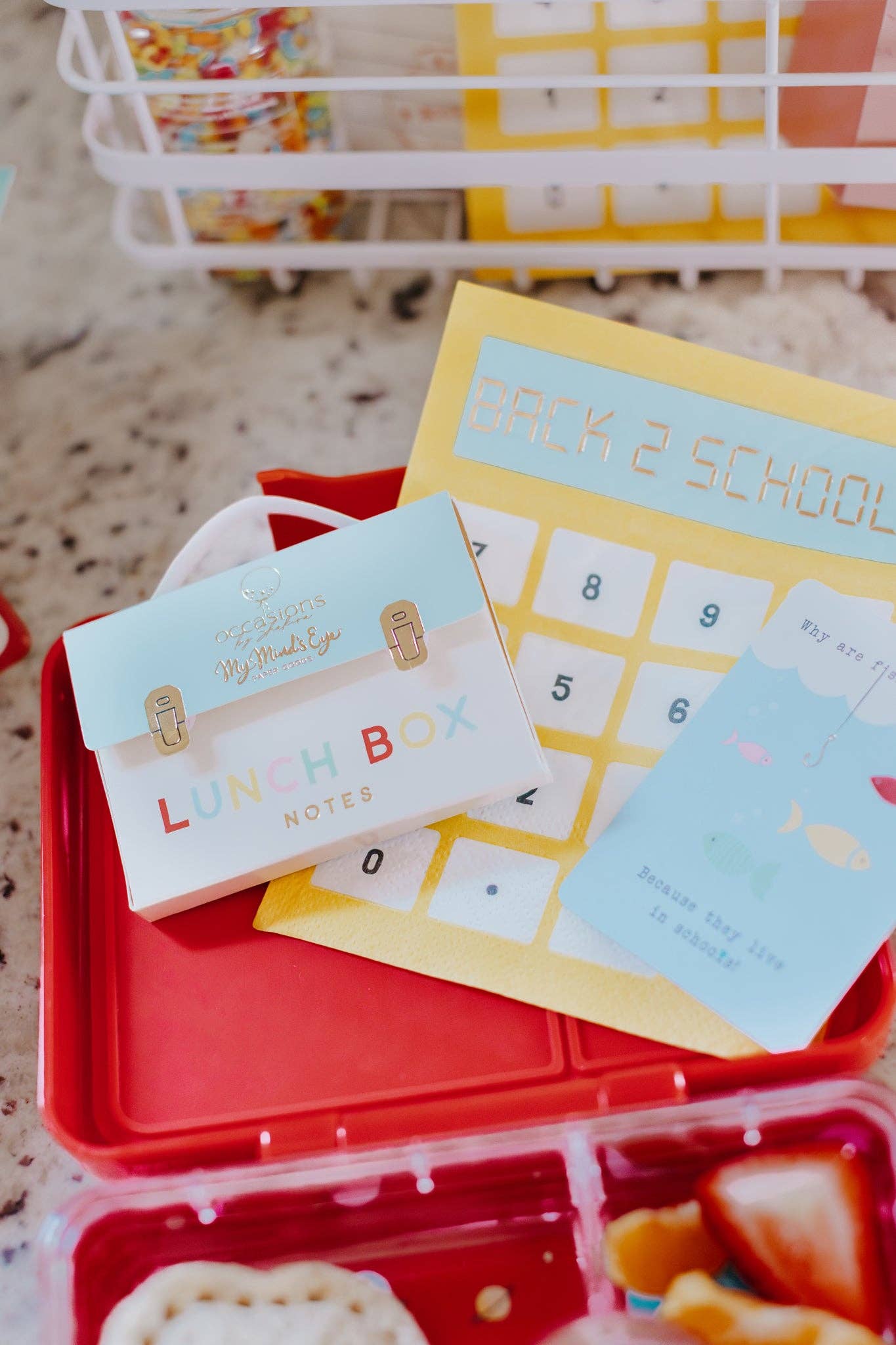 Lunch Box Cards