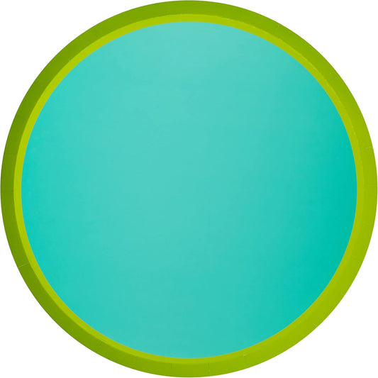 Kailo Chic Teal Green Dinner Plate