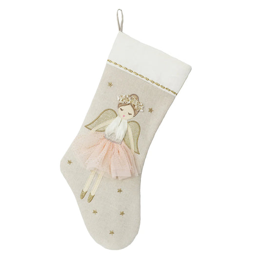 Pink Angel Stocking