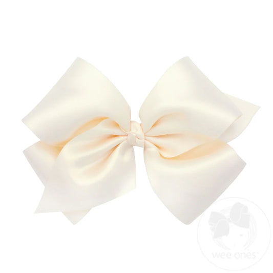 King French Satin Bow | Knot Wrap