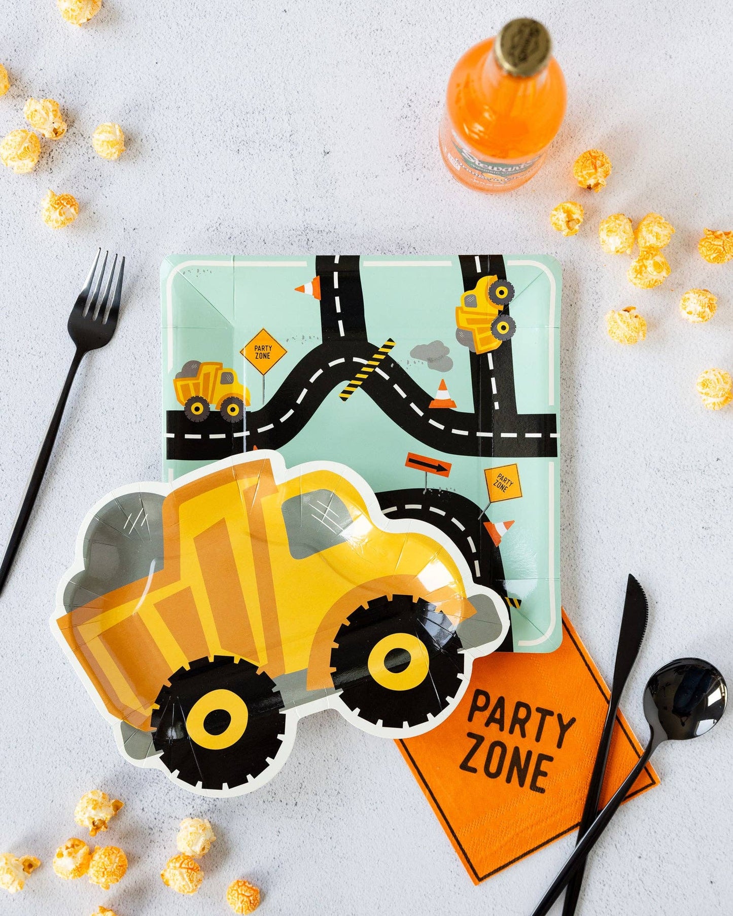 Construction Dump Truck Shaped Plate