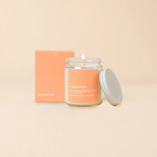 Candle Jar with Lid | Dumpster Fire