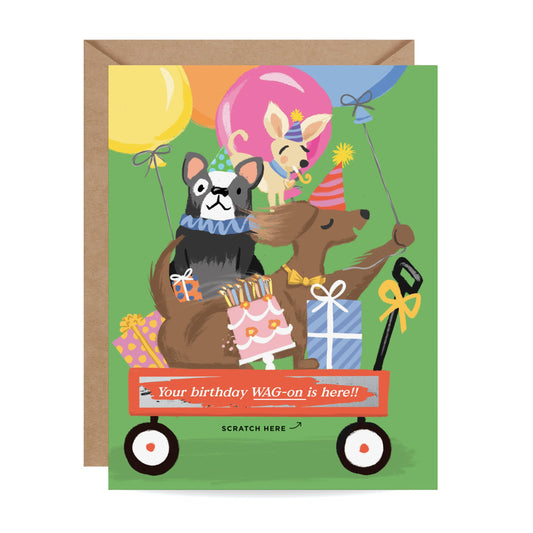 Scratch-off Card | Birthday Wagon