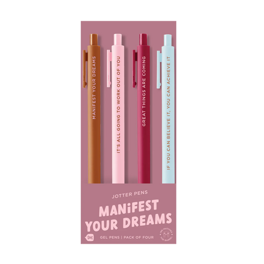 Jotter Pens 4-pack | Manifest Your Dreams