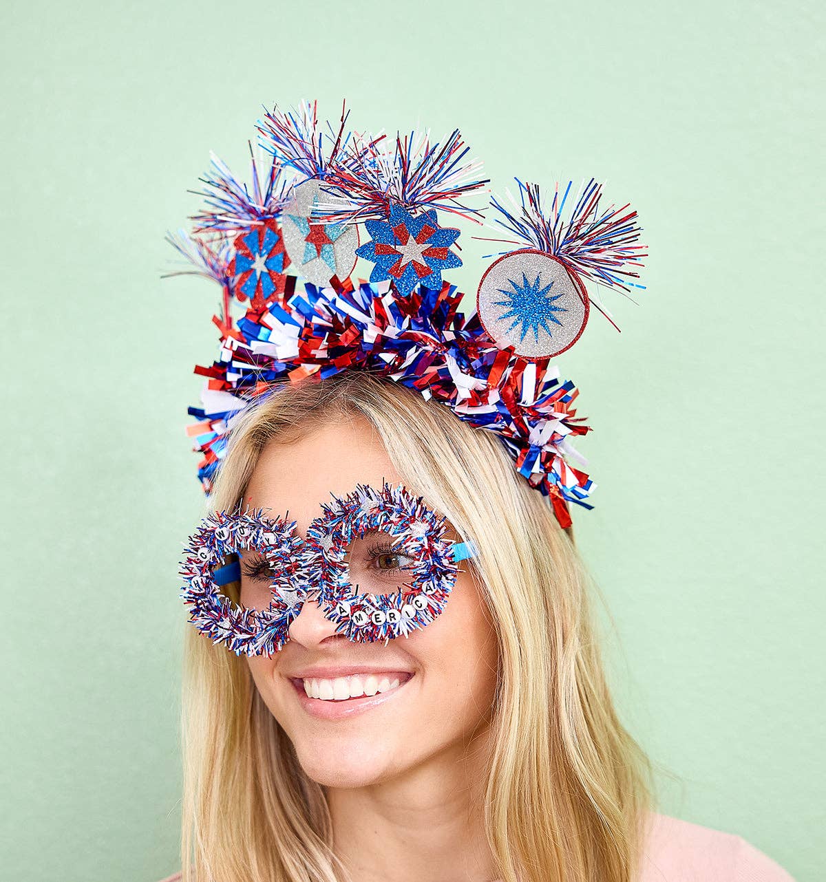 Star-Spangled Sparkler Headband