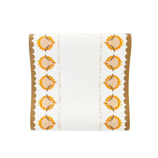 Wobble and Gobble Paper Table Runner