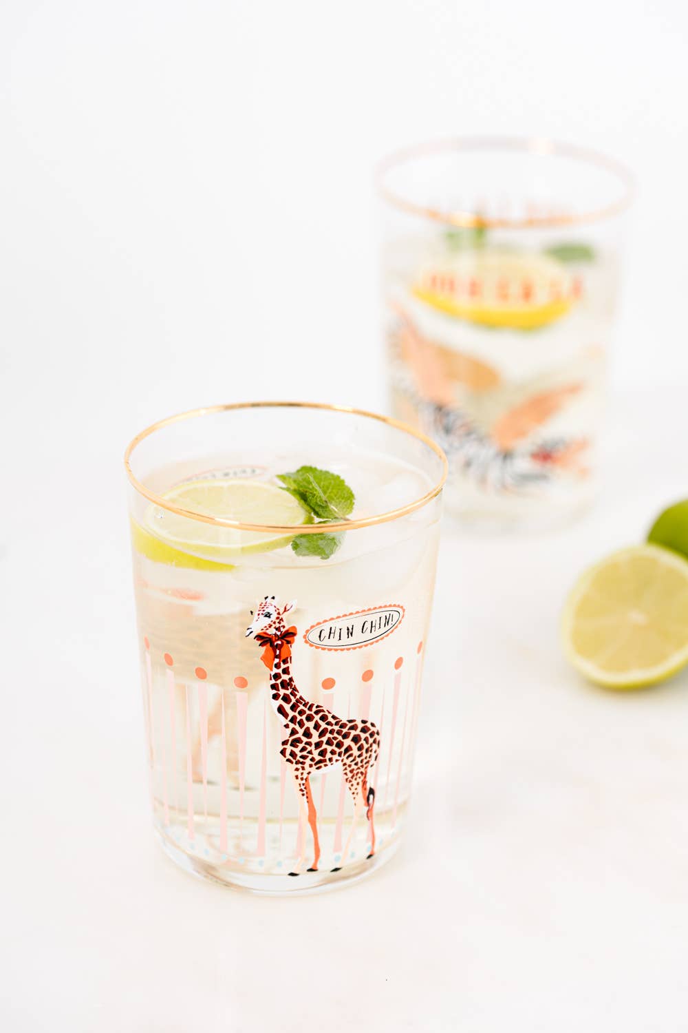 Giraffe Hi Ball Glass