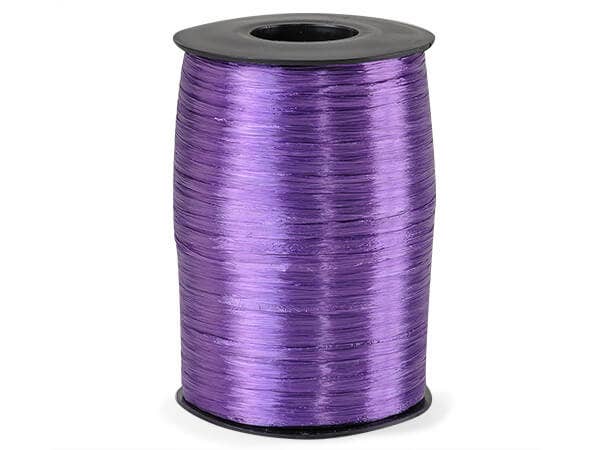 Pearlized Raffia Ribbon: Lavender | 100 yards