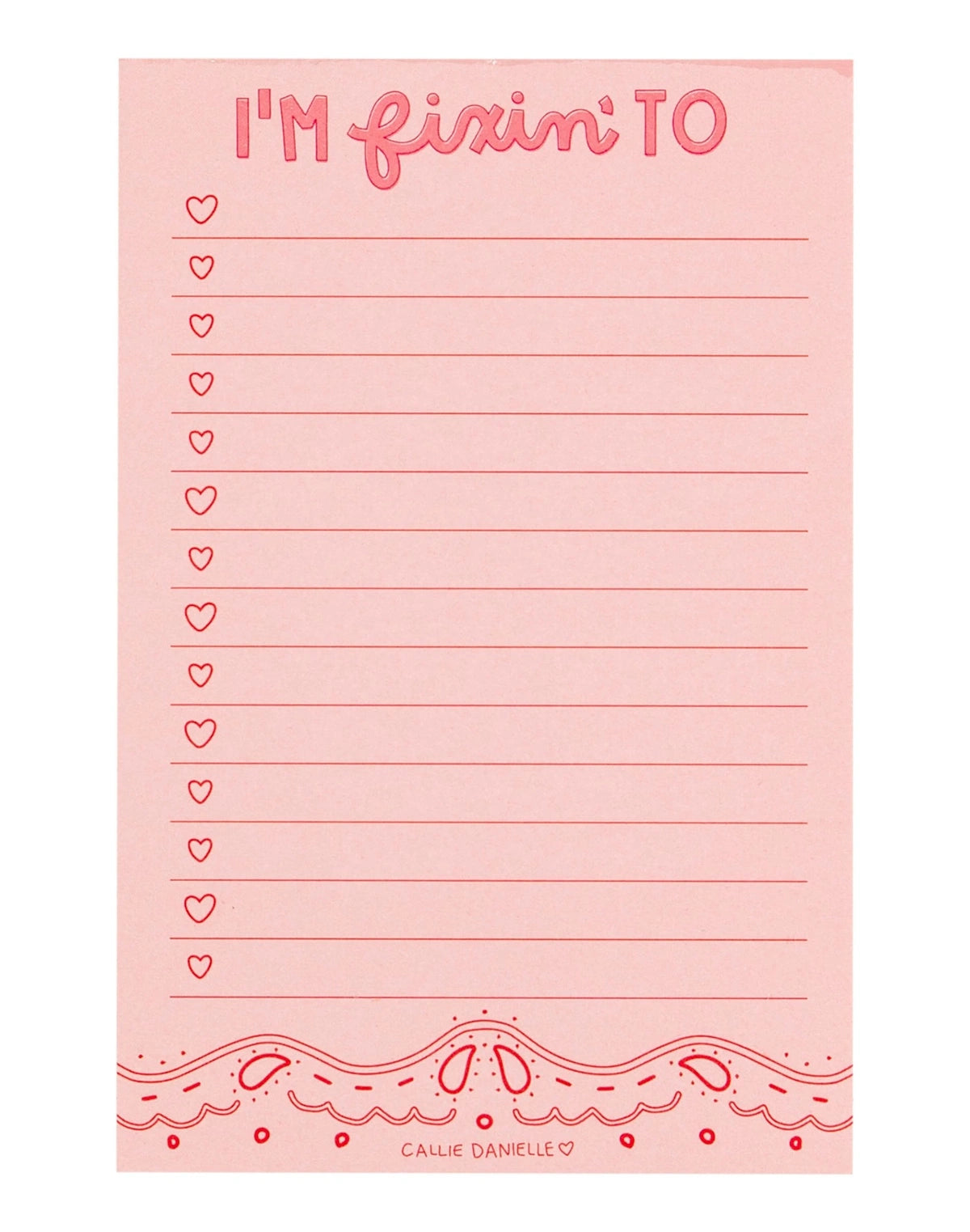I'm Fixin To Southern Notepad