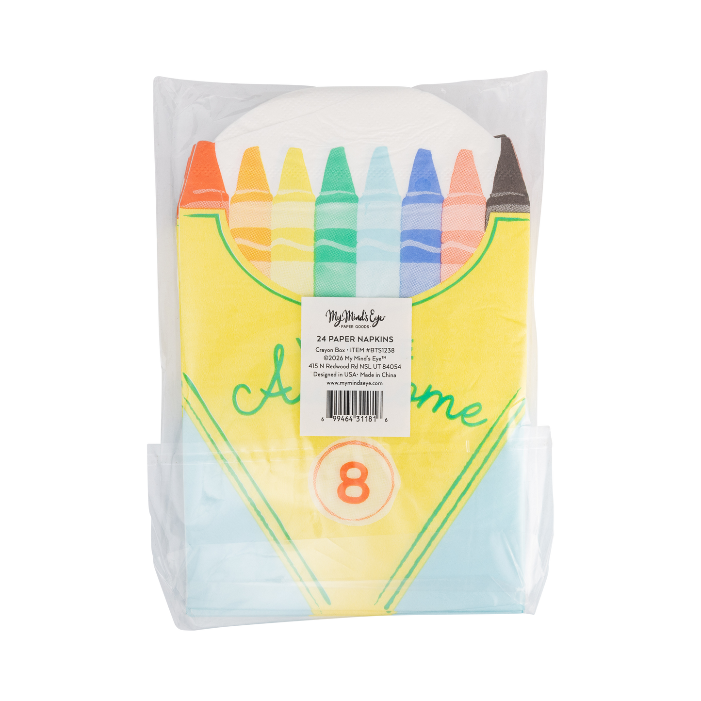 Crayon Box Dinner Napkin