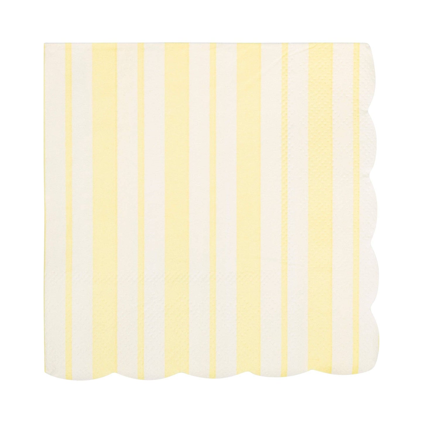 Striped Scallop Napkin Set