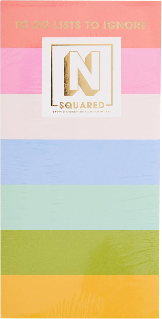 N Squared List Pad | Stripe