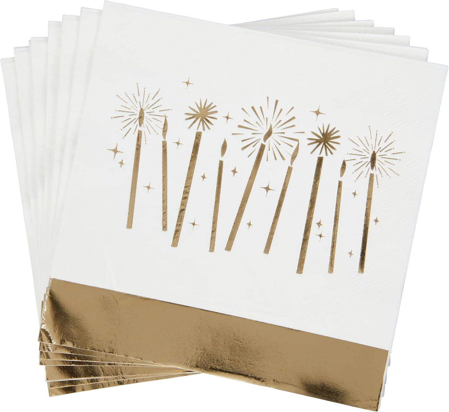 Yay Die Cut Fringe Border Lunch Napkins