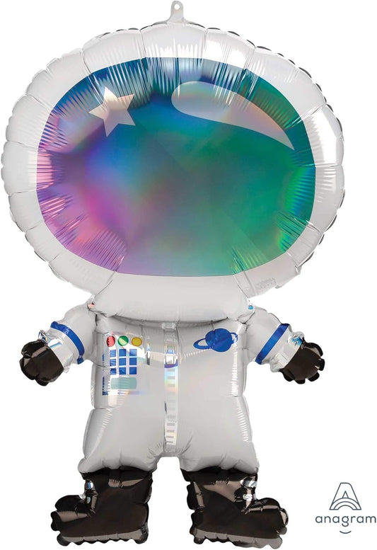 Iridescent Astronaut Foil Balloon