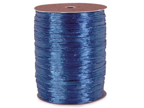 Pearlized Raffia Ribbon: Kelly | 100 yards