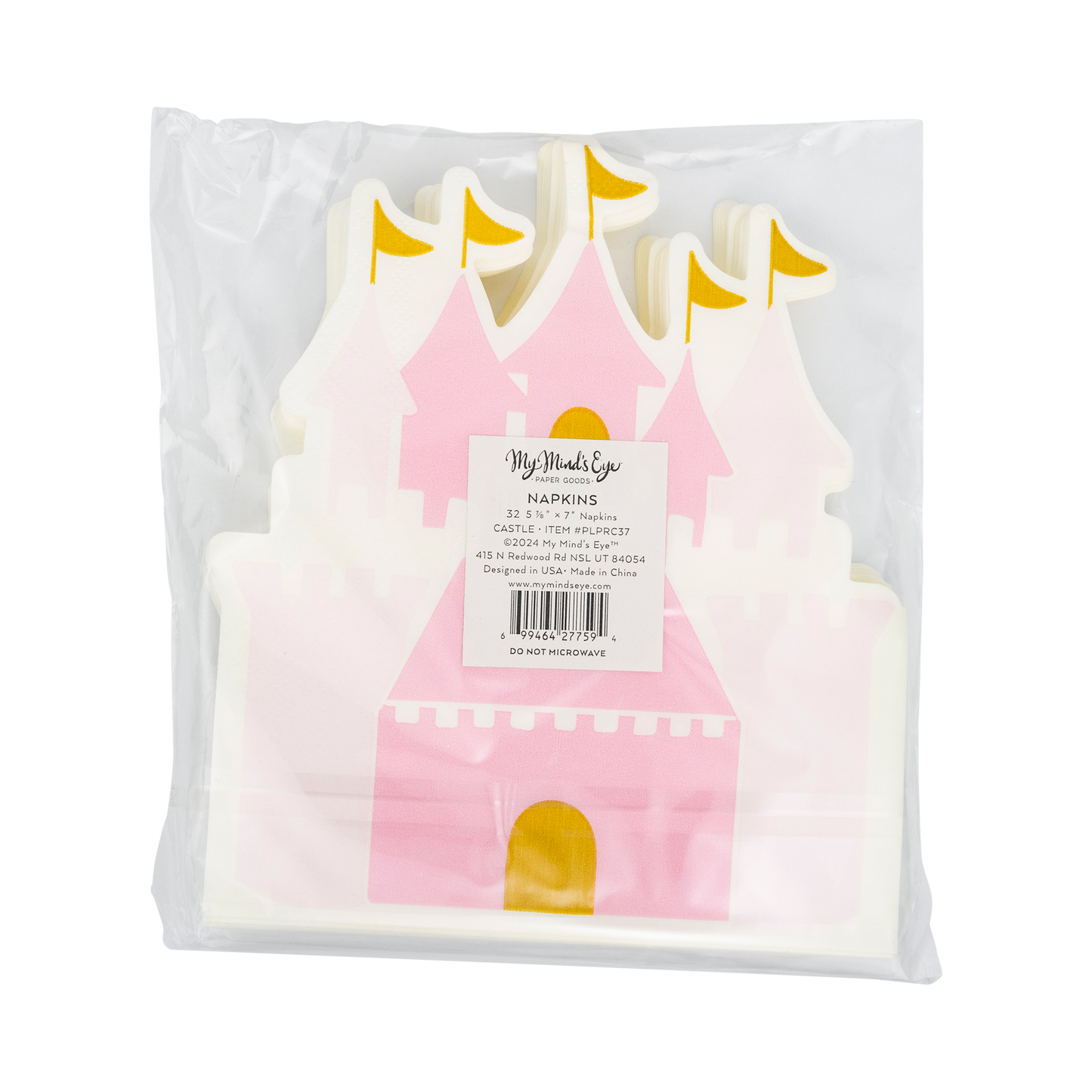 Princess Castle Shaped Guest Napkin