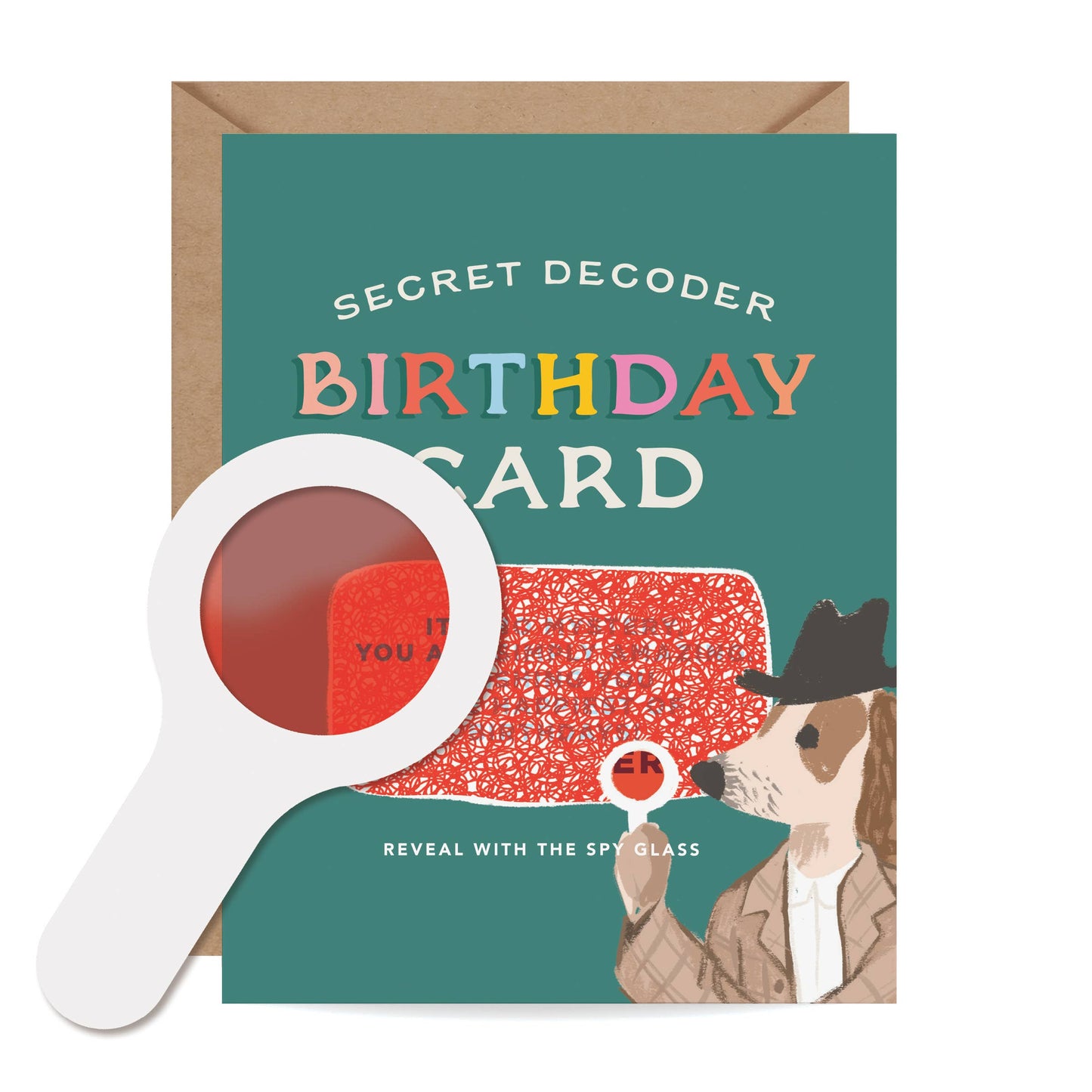 Decoder Card | Birthday Dog Detective