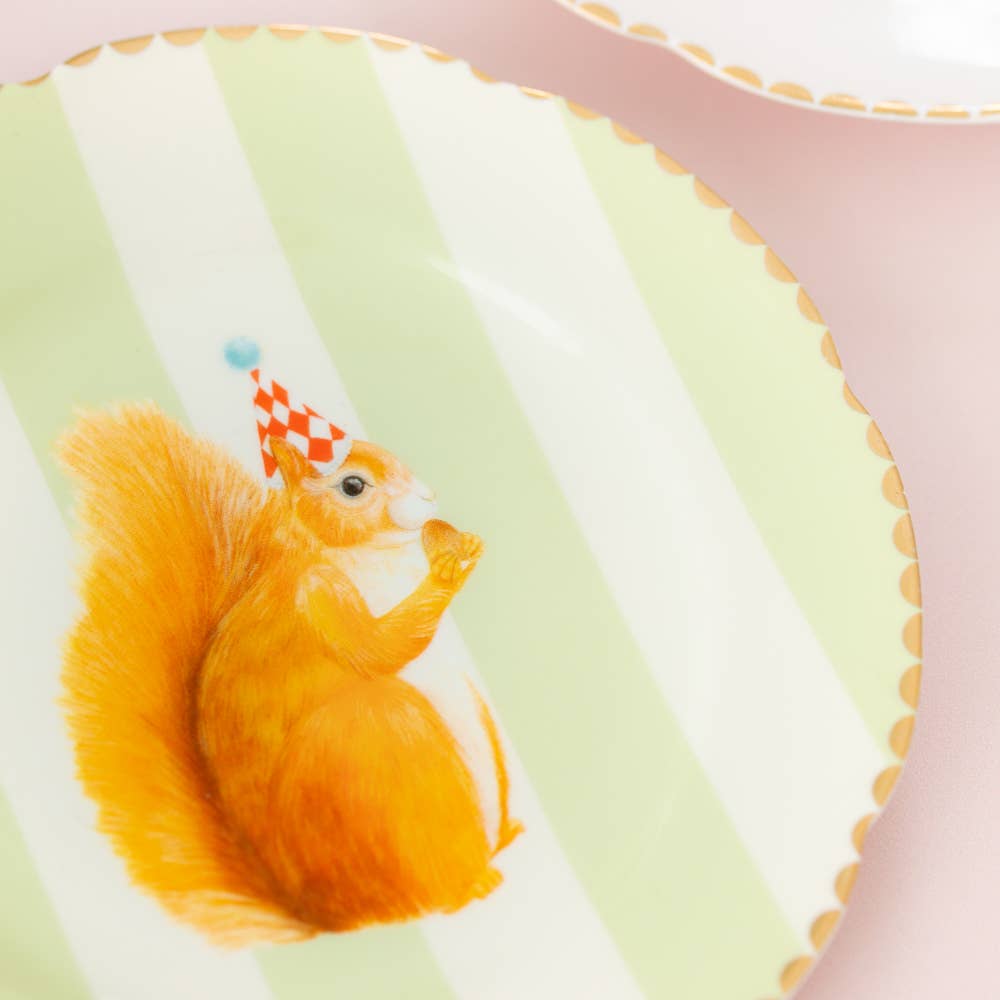 Squirrel/Doggie/Mousey/Polar Bear Tea Plates