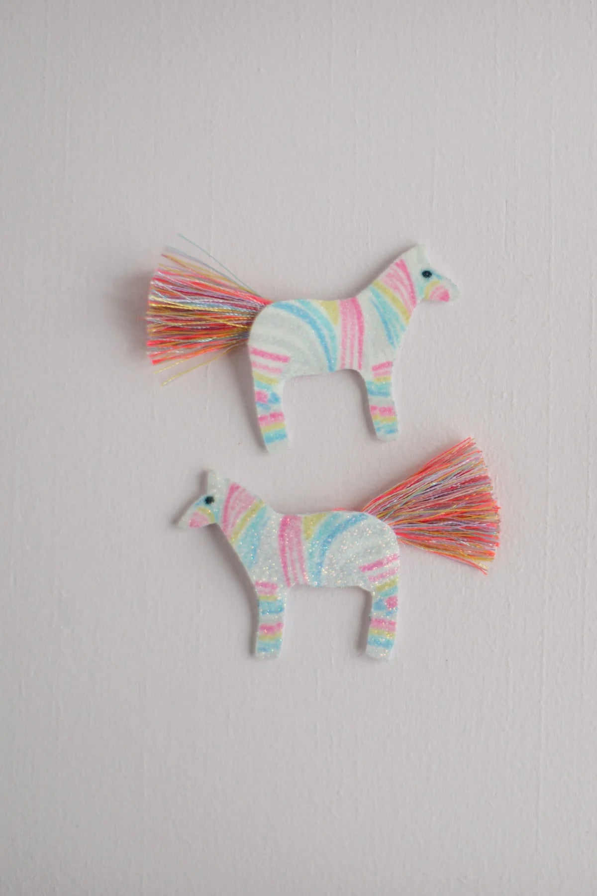 Boutique Diva Zebra Hair Clips | Set of 2