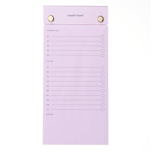 Acrylic Listpad - Blush