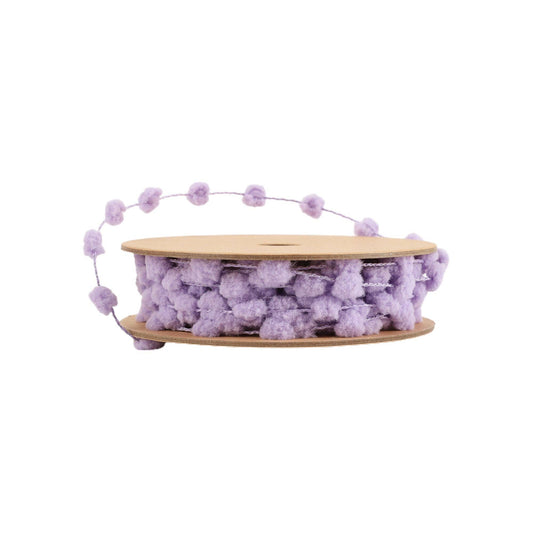 Pom Pom Ribbon | Lilac