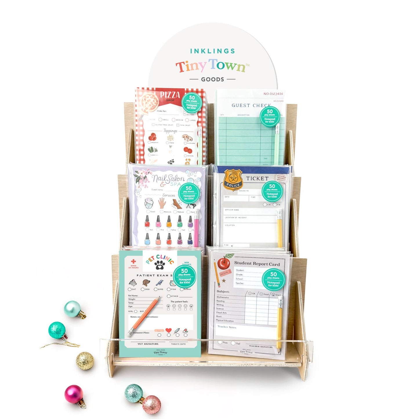 Tiny Town™ Play Notepad | Nail Salon & Spa