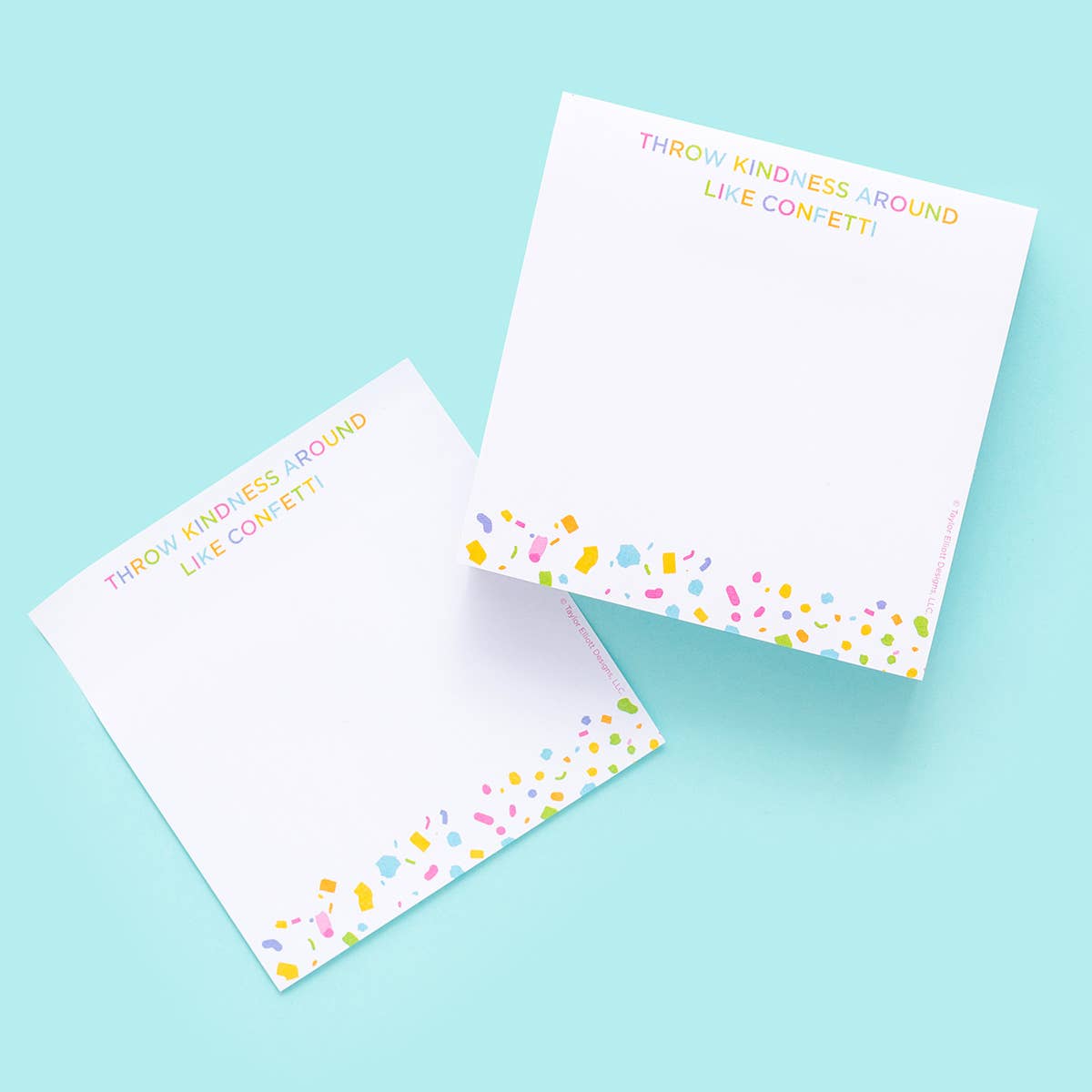 Sticky Notes Pad - "Throw Kindness Around..."