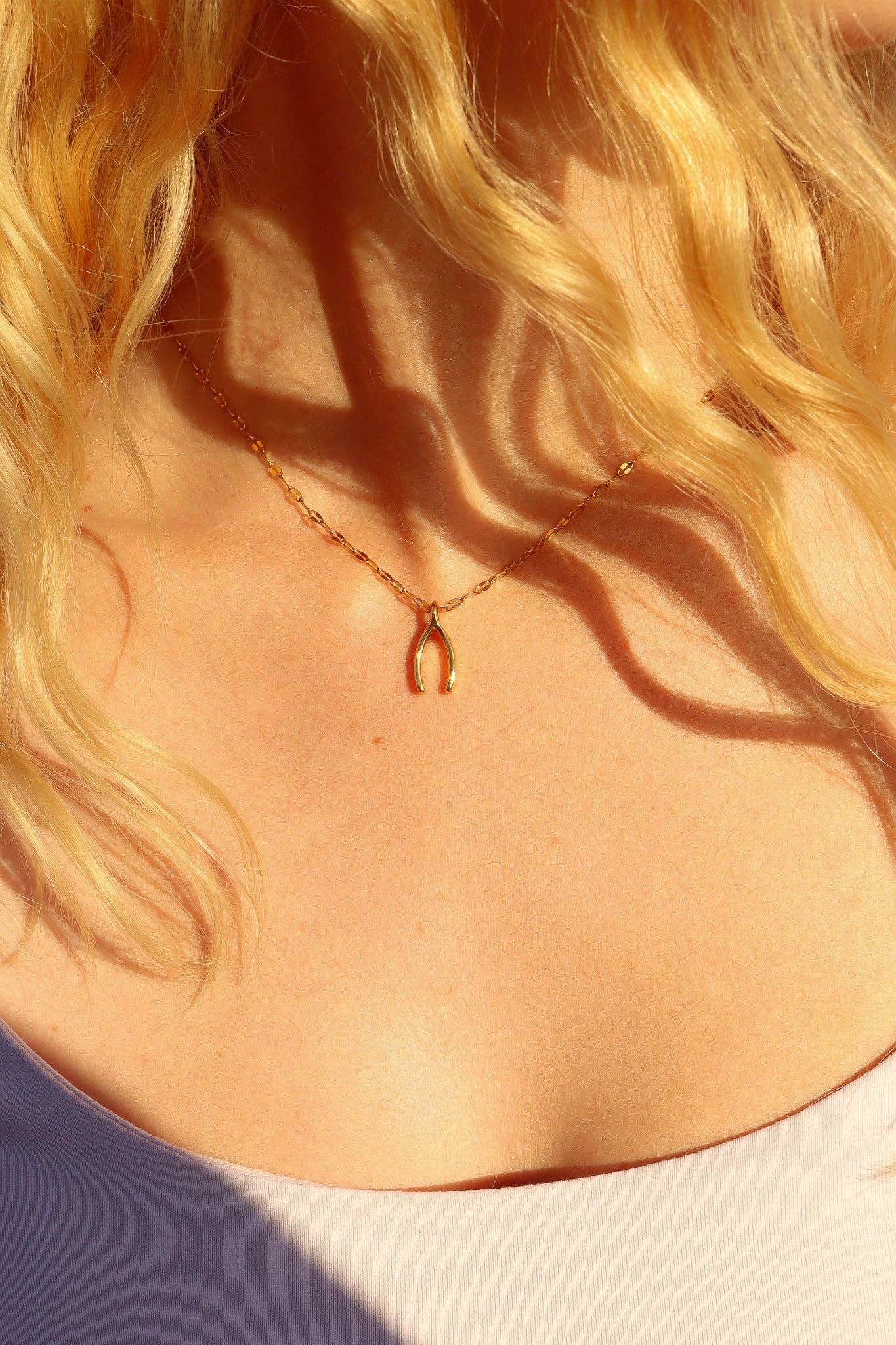 Wishbone Charm