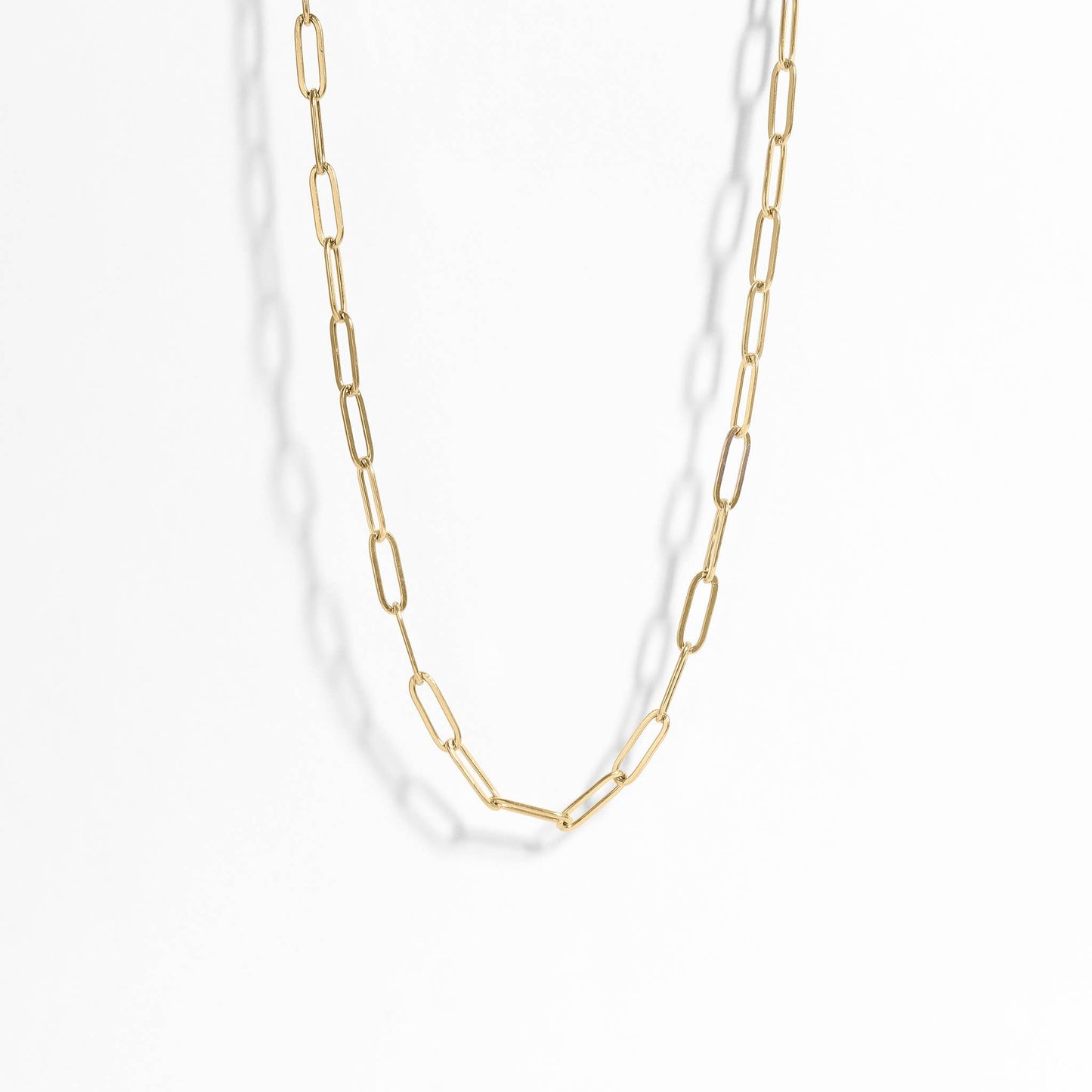 Paperclip Chain Necklace | 4mm