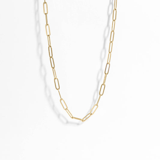 Paperclip Chain Necklace | 4mm
