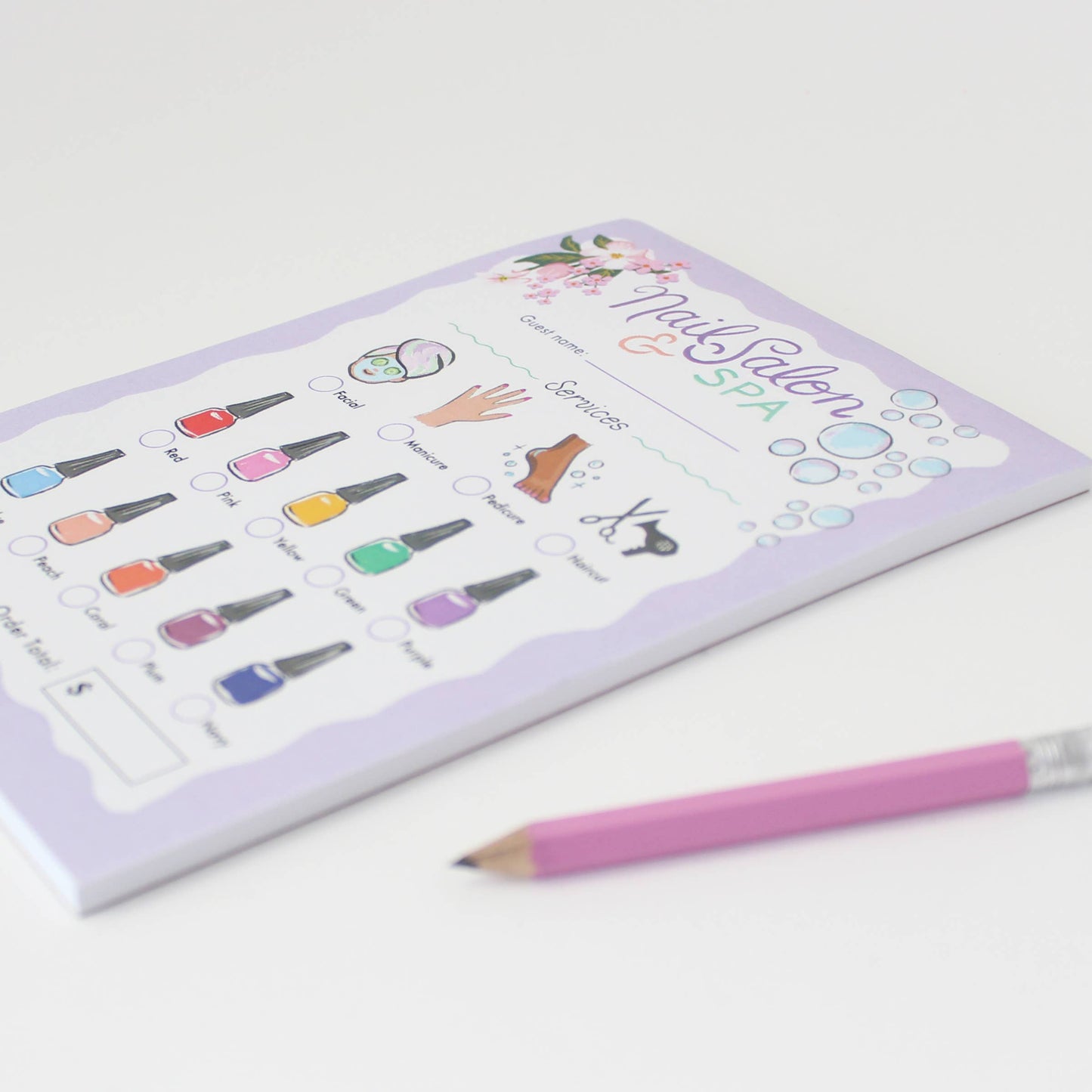 Tiny Town™ Play Notepad | Nail Salon & Spa