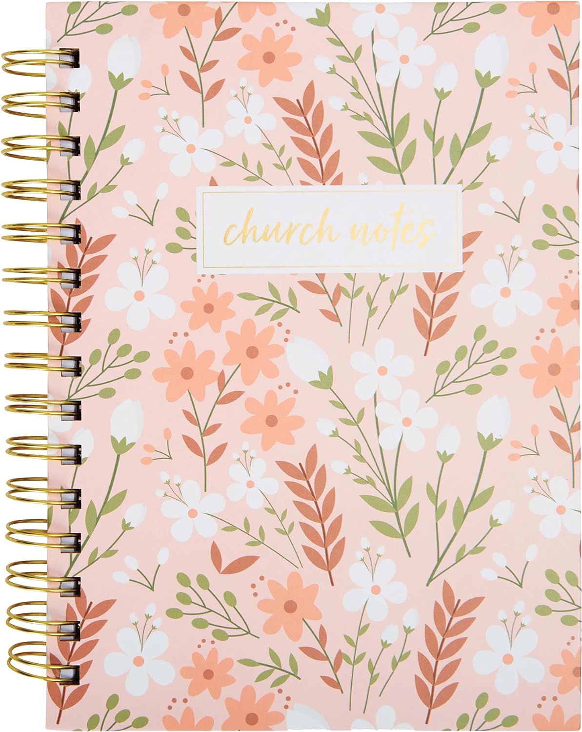 Church Notes Twin Wire Journal | Floral