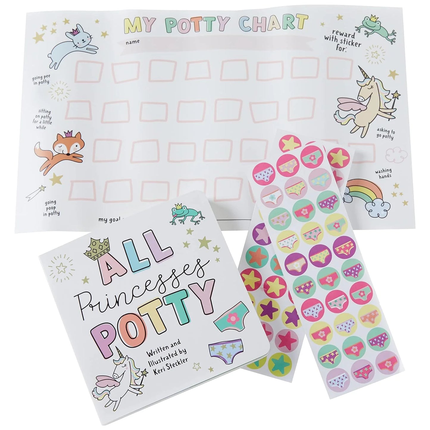 Potty Princess Board Book Set