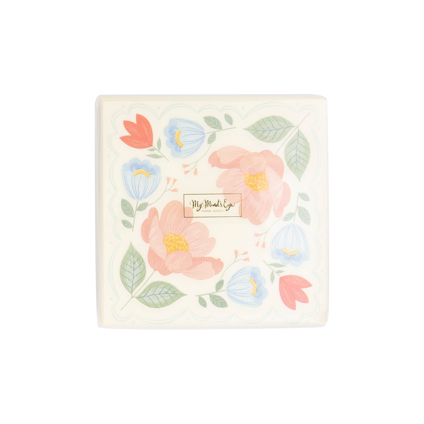 Floral Corner Napkins