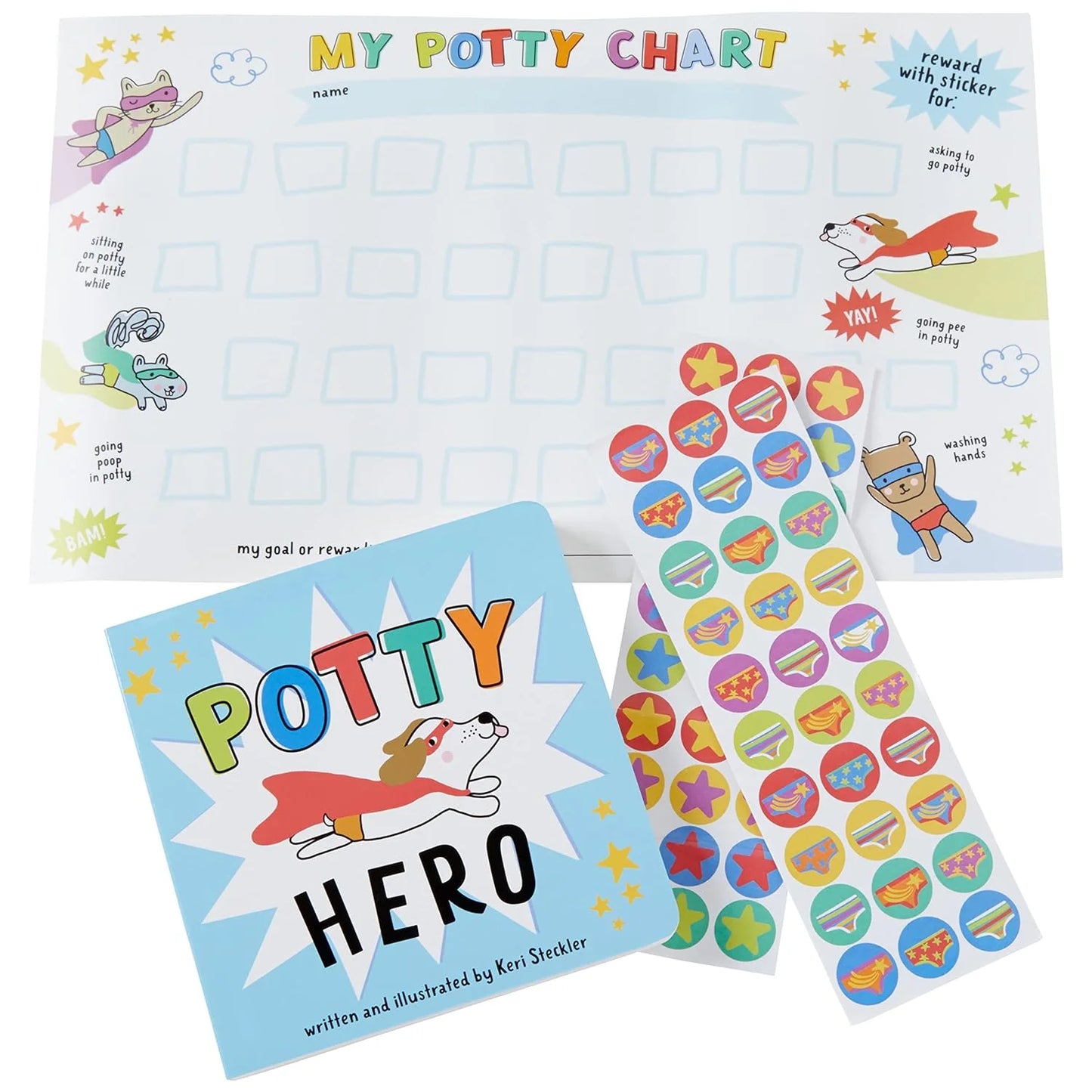 Potty Hero Board Book Set