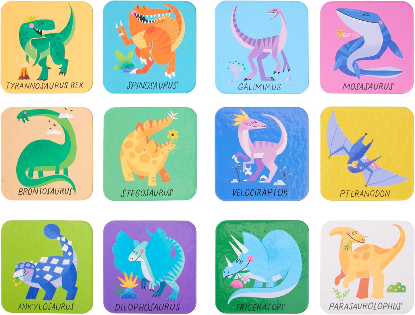 Hello!Lucky Dino Roar Matching Game