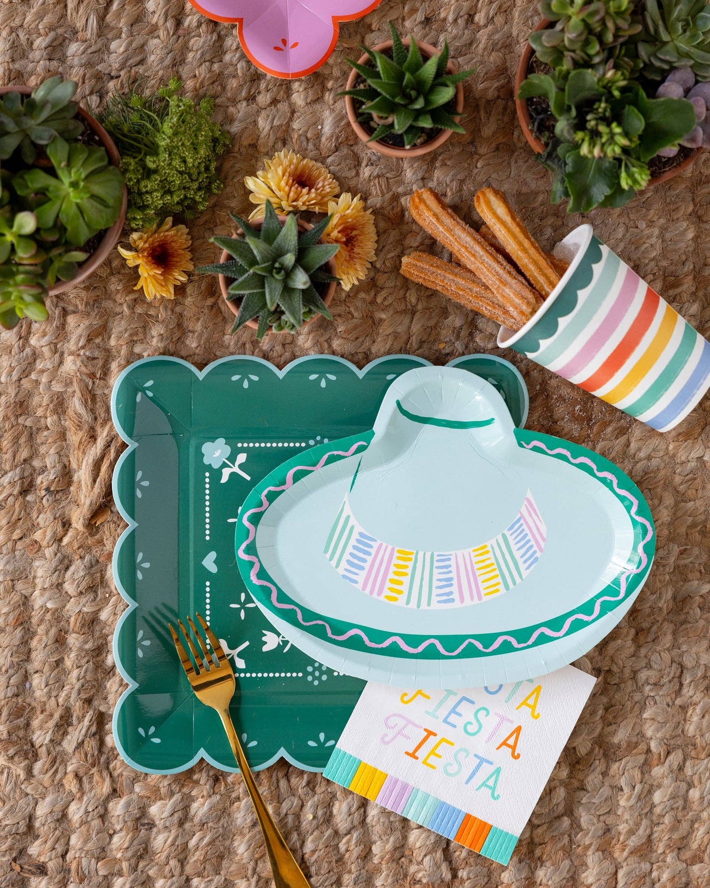 Fiesta Sombrero Plate
